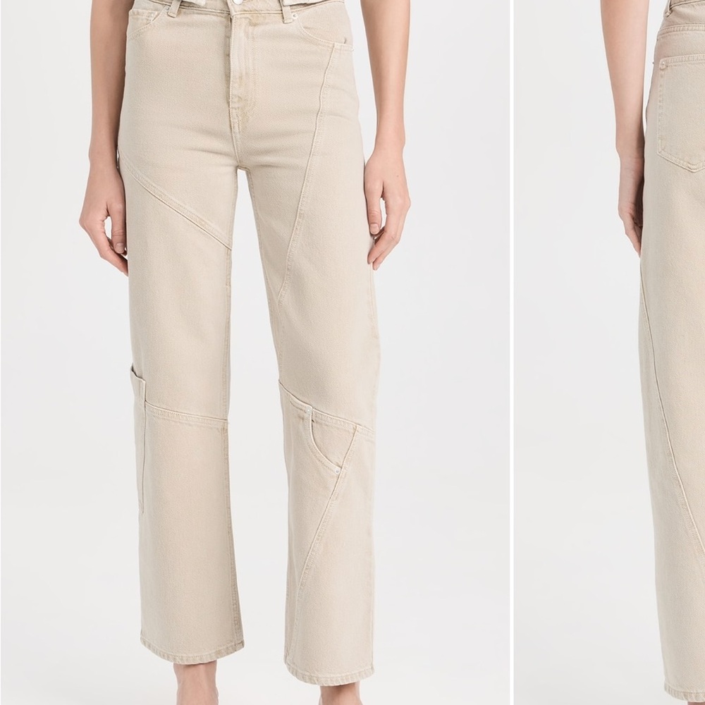 Gimaguas Beige Women Jeans